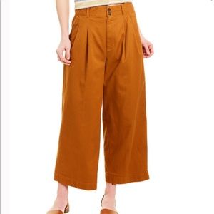 Madewell pleated wide leg pants- NWT